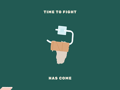 Tuttapposter : Toilet paper wars coronavirus covid19 design flat graphic illustration italy minimal pandemic vector