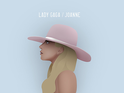 Lady Gaga Joanne Illustration album album art art color design graphic design illustration lady gaga vector