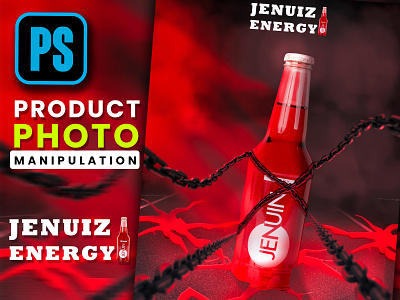 Jenuiz Energy product photo Manipulation