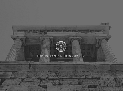 Logo design for photographer and filmographer ''memory'' graphic design logo