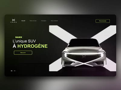 NamX Website - redesign app car cars design graphic design ui ux web web design website