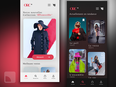 Premium Clothes App design