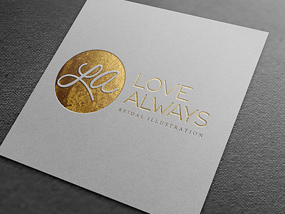 Love Always Brand brand identity branding design logo mark wip