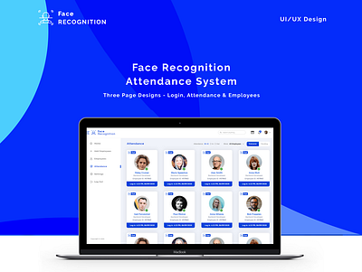 Face Recognition Web App app application ui design face recognition ui ui ux web ux web web application