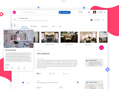 Room Management Dashboard