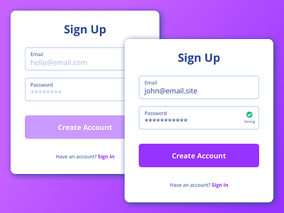 Sign Up Forms account account creation form form fields forms login box login design login form login forms login page login screen loginpage password password strength sign in sign in form sign up sign up form sign up page sign up screen