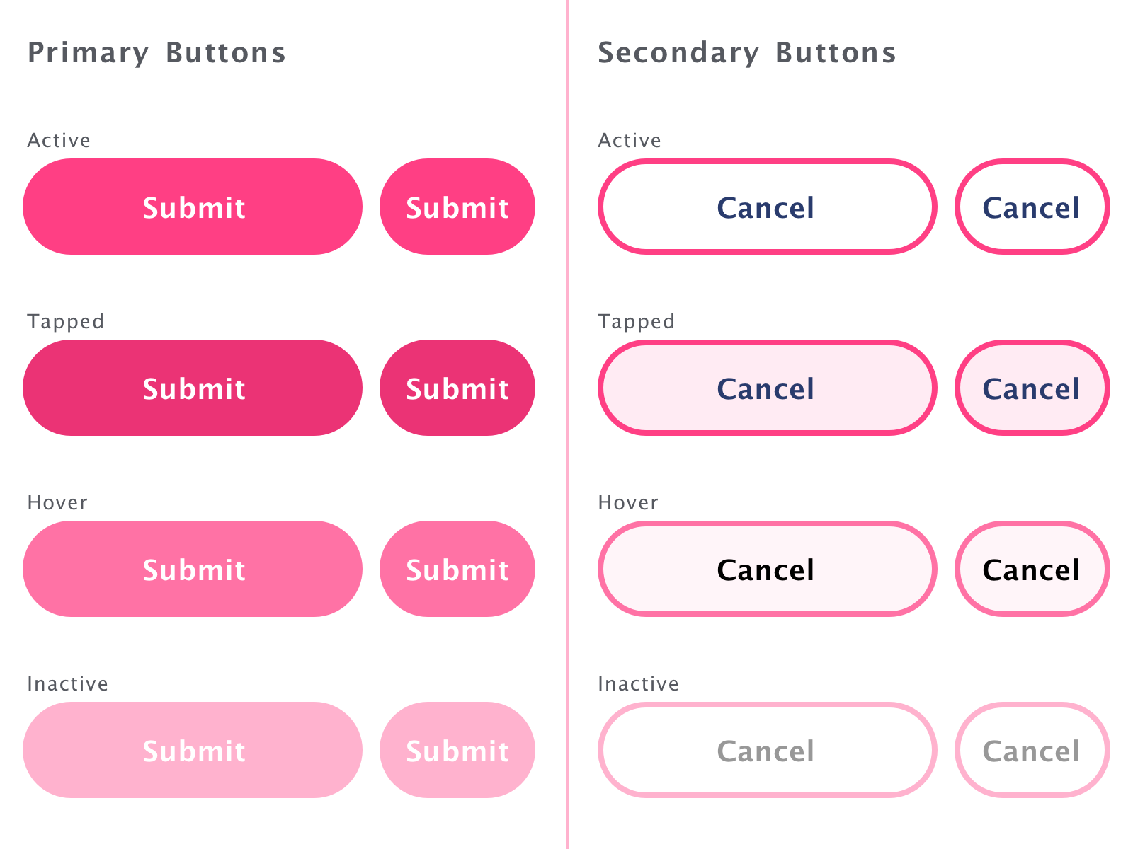 How to design button states in 3 simple steps - Justinmind