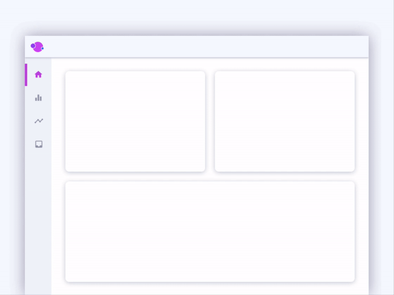 Dashboard Loading Animation animation dashboard dashboard design dashboard ui data data visualization design interface interface design loading loading animation microinteraction origami origami studios sketch ui ui design web web design wireframe