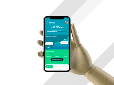 App Quanta - Precaver - Private pension app brazil design financial fintech marvel mobile money payment pension privatrepension product productdesign prototype sketchapp ui uidesign ux uxdesign