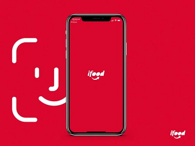 Ifood - Ordering with FaceID validation app brazil delivery design fintech ifood mobile product product design startup ui ux uxdesign