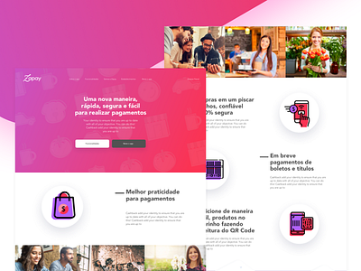 Zapay - Landing page