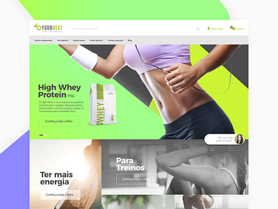 Yourbest Store - Website design responsive site store supplement ui ux website