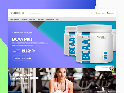 Yourbest Store - Product product responsive supplement ui ux website