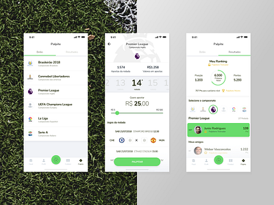 App Applaude - Bookmaker app bookmaker design mobile money payment soccer ui ux