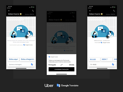 Uber + Google - Driver Communication