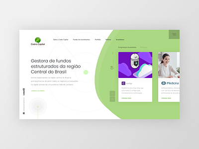 Cedro Capital - Venture Capital cedro capital design product ui ux venture venture capirtal website