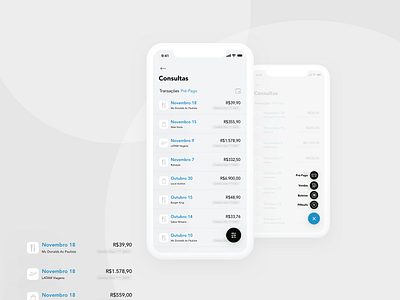 App bank - Account Statement app design financial fintech mobile money payment product startup ui ux