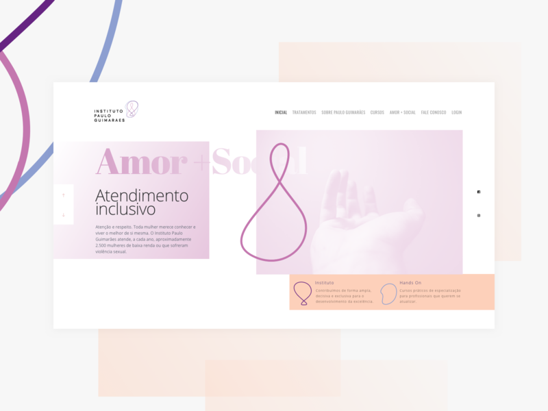 Instituto Paulo Guimarães - Website design medical site ui ux web website