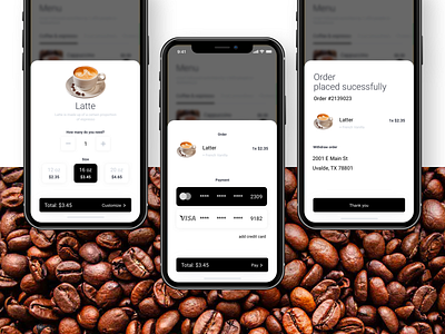 Proposal Coffee Ordering app - Order