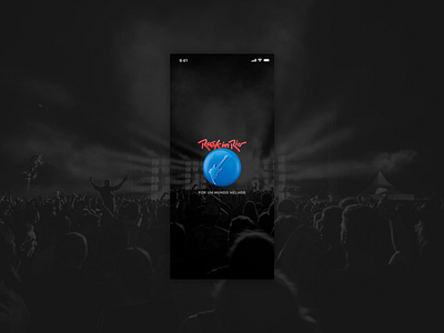 App concept Rock In Rio Festival - Splash app brazil design festival fintech mobile payment product rock rockinrio ui ux