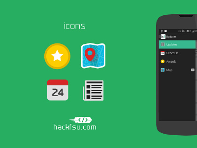 Hackfsu Icons