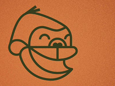 Bambuka logotype animal ecuador illustration logo monkey outline restaurant
