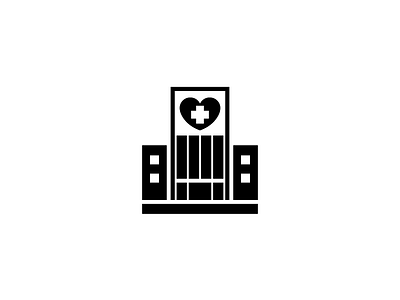 Clinic building clinic ecuador geometry healthcare hospital icon icon a day iconography mexico pictogram quito symbol