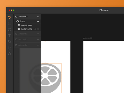 Orange App - layers open source sketch software