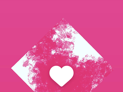 Pink Heart Diamond diamond graphic heart hotpink illustration logo pink ui