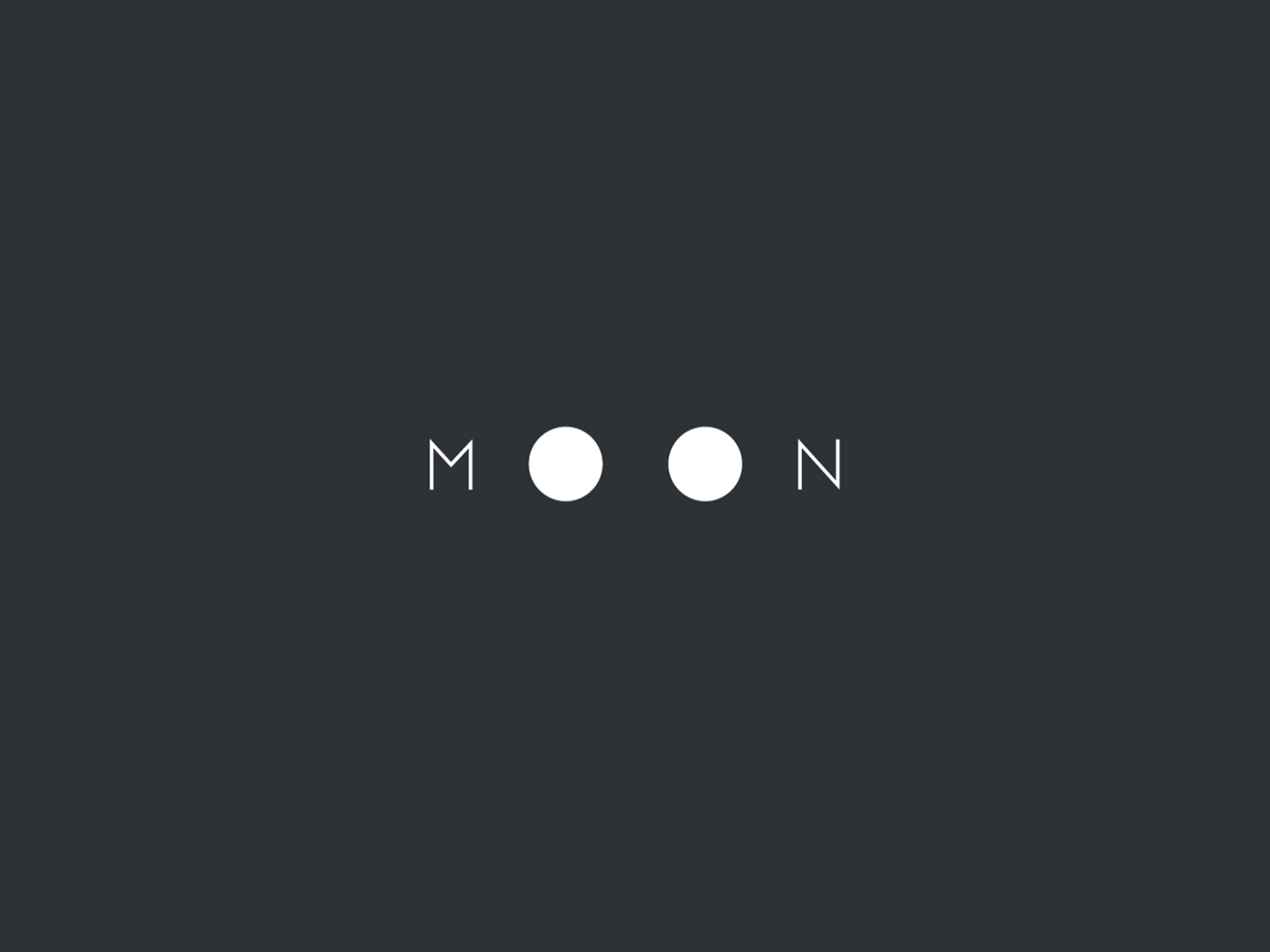 Moon logo concept branding business concept design icon illustration logo moon shot typography vector