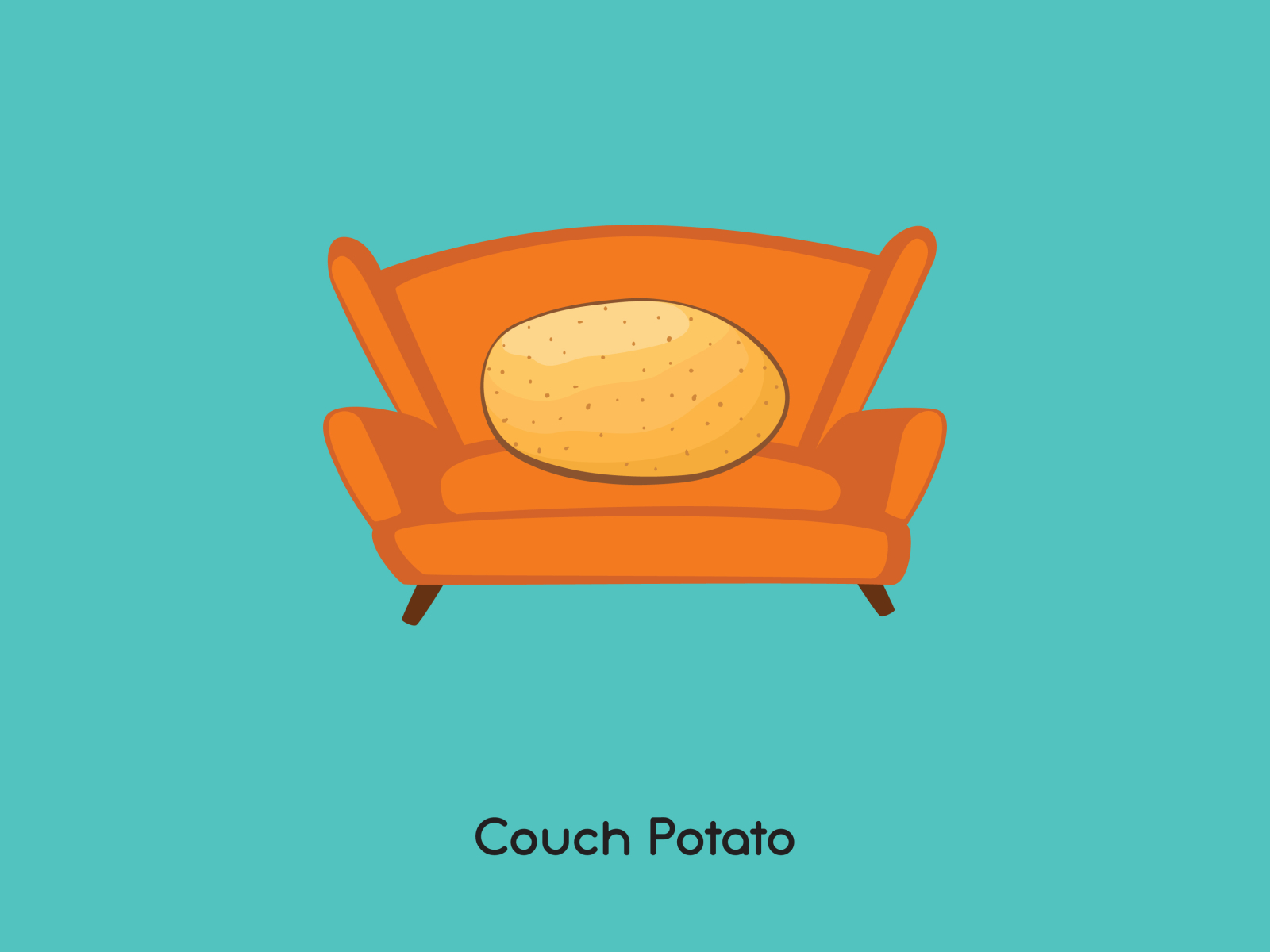 Couch Potato By Maharshi Ramarao On Dribbble