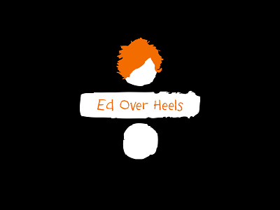 Ed Over Heels 3d animation art director branding design ed sheeran fan made design graphic art graphic design graphic designer illustration illustrator logo minimal art motion graphics rishimade senior graphic designer ui vector art visual puns