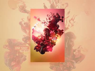 Experimental — 003 — One Shot Two Shot boa composite design graphic design kpop photo manipulation photoshop poster