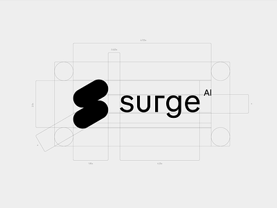Surge AI | Visual identity | Logo design ai artificial intelligence branding design agency icon design lift agency logo design ui visual identity
