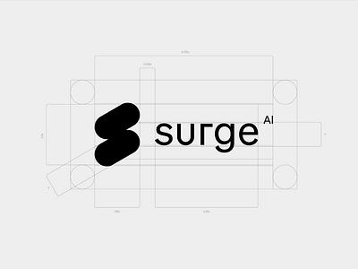 Surge AI | Visual identity | Logo design