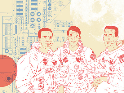 Giant Leap Illustration Concept