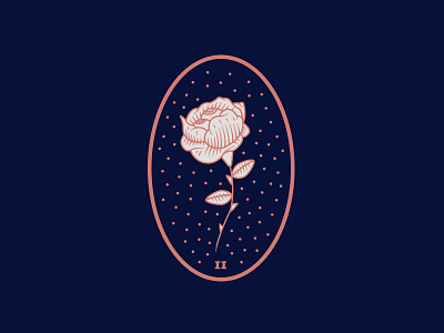 Rose badge design divine eyes illustration rose vector