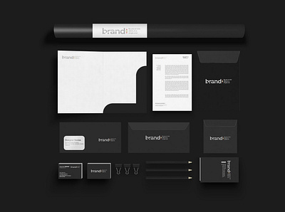 Branding / Stationery Mock-Up #3 app branding design graphic design illustration logo typography ui ux vector