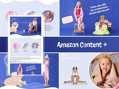 Children's towels Amazon Content + description amazon design graphic design illustration