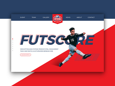 Futscore design futscore ui website