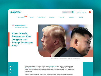 Kumparan design kumparan revamp ui ux