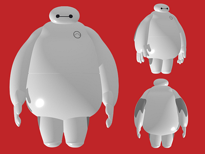 BayMax 3D design