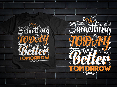 Typography T-shirt design