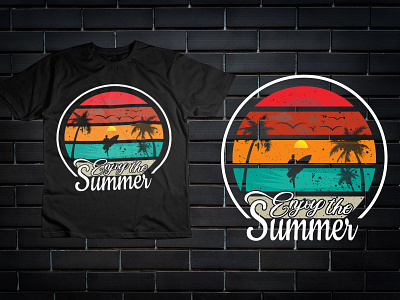 Vintage Summer T-Shirt Design
