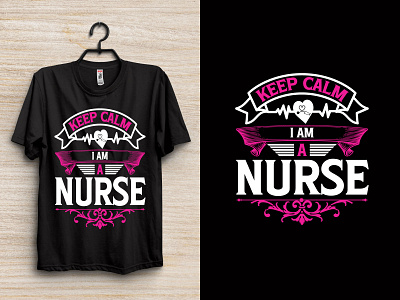 Nurse Day T-shirt design typogaphy