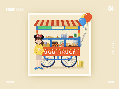 food truck illustrations
