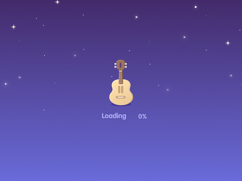 Loading animation gif guitar loading music ukulele