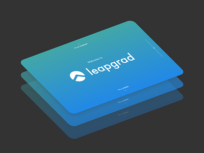 LeapGrad Landing Page v1