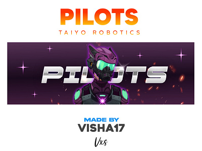Taiyo Robotics : Pilots app branding design graphic design illustration logo nft typography ui ux vector