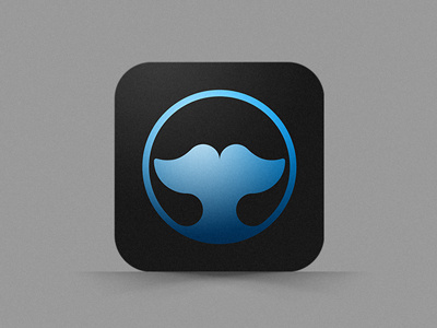 App icon app blue icon ios minimalistic social